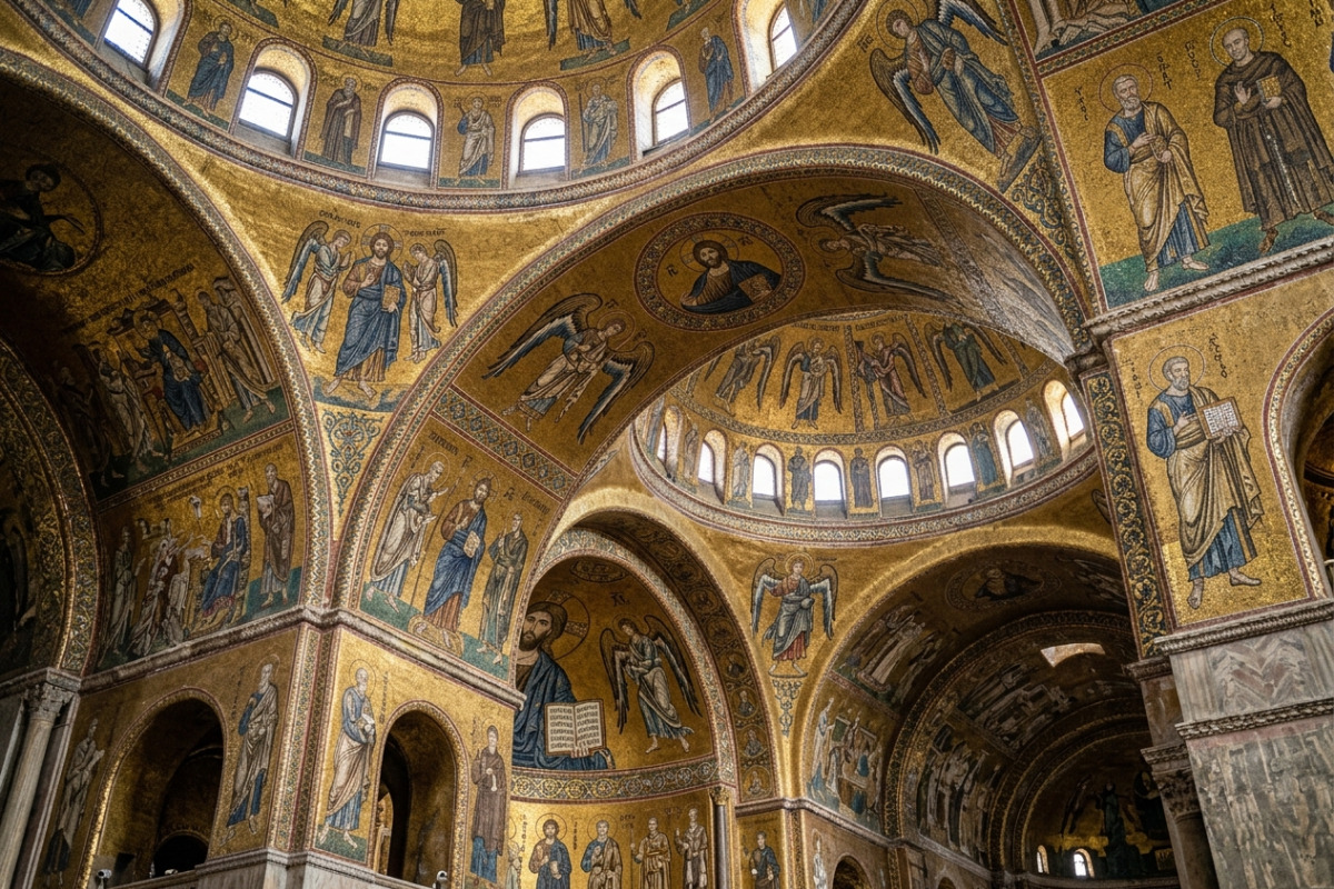 The Enigmatic Mosaics of St. Mark's Basilica: A Visual Journey